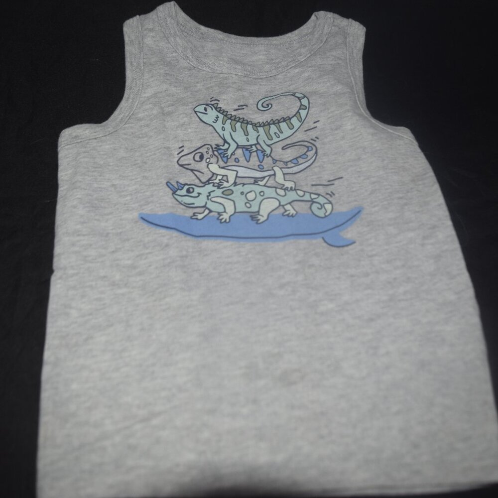 Surf lizards Garanimals Graphic Jersey Tank Top 18 months